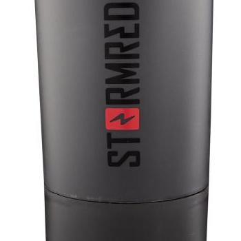 Shaker tartállyal, fekete, 400ml kép