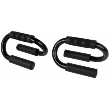 SHARP SHAPE SPIRAL PUSH UP BAR Fekvőtámaszkeret, fekete, méret kép