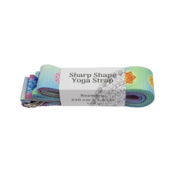 SHARP SHAPE YOGA STRAP RAINBOW Jóga heveder, mix, méret kép