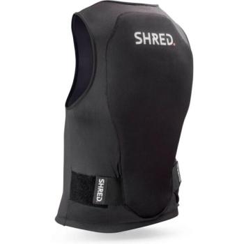 SHRED FLEXI BACK PROTECTOR VEST ZIP Gerincvédő, fekete, méret kép