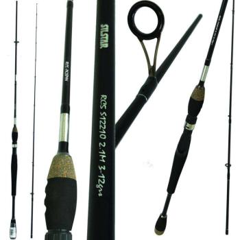 SILSTAR S12210 RC5 JIG SPIN  2,10M 3-12G, pergető horgászbot kép