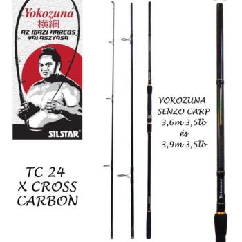 SILSTAR SY66365 YOKOZUNA SENZO CARP 3/3,5, horgász bojlis bot kép