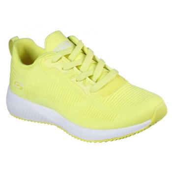 SKECHERS-BOBS SPORT SQUAD GLOWRIDER NYEL Sárga 37 kép