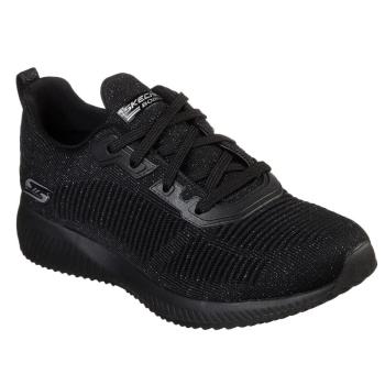 SKECHERS-Bobs Sport Squad Total Glam black/silver Fekete 36 kép