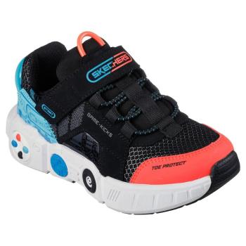 SKECHERS-Game Kicks Gametronix black/multi Fekete 27 kép