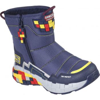 Skechers MEGA-CRAFT Fiú bélelt téli cipő, kék, méret kép