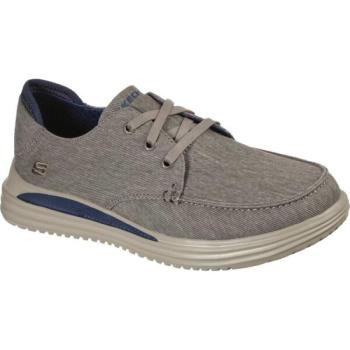 Skechers PROVEN Férfi szabadidőcipő, khaki, méret kép