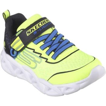 Skechers TWISTY BRIGHTS 2.0 Gyerek szabadidőcipő, fényvisszaverő neon, méret kép