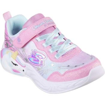 Skechers UNICORN DREAMS Lány szabadidőcipő, rózsaszín, méret kép