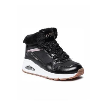 SKECHERS-Uno Cozy On Air black/gold kép