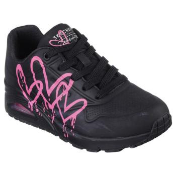 SKECHERS-Uno Dripping In Love black/pink Fekete 38 kép