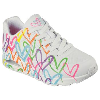 SKECHERS-Uno Highlight Love white/multi Fehér 36 kép