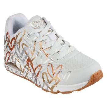 SKECHERS-Uno Metallic Love white/gold kép