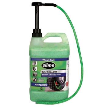 Slime defektgátló folyadék tubeless, 3,8l, töltő pumpával(43 kerék) kép