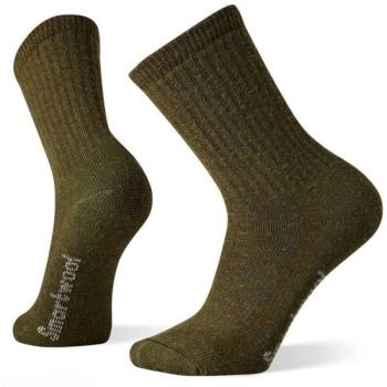 Smartwool HIKE CE FULL CUSHION SOLID CREW Férfi outdoor zokni, khaki, méret kép