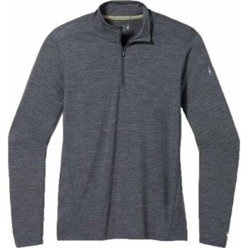 Smartwool M CLASSIC ALL-SEASON MERINO BL 1/4 ZIP B Férfi felső, sötétszürke, méret kép