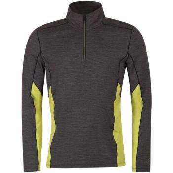 Smartwool M MERINO SPORT LONG SLEEVE 1/4 ZIP Férfi pulóver, sötétszürke, méret kép