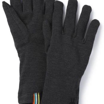 Smartwool Merino 250 Glove Charcoal Heather kép