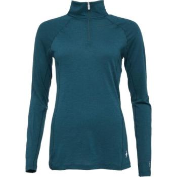 Smartwool W CLASSIC ALL-SEASON MERINO BL 1/4 ZIP B Női felső, kék, méret kép