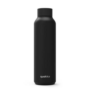 Solid Jet black fémkulacs 850ml - Quokka kép