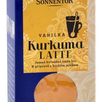 Sonnentor BIO kurkuma vaníliás latte kép
