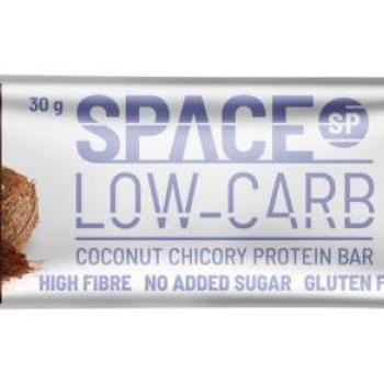 Space Protein LOW-CARB Coconut & Cocoa Chicory Protein bar 30g kép