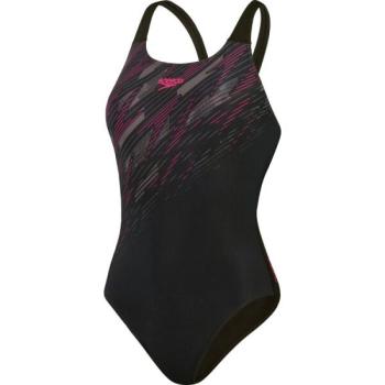 Speedo HYPERBOOM PLACEMENT MUSCLEBACK Női egyrészes sport fürdőruha, fekete, méret kép