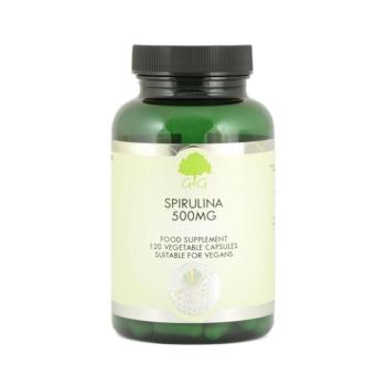 Spirulina alga 500mg 120 kapszula – G&G kép