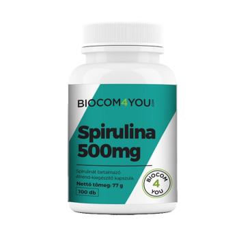 Spirulina Alga kapszula 100 db - Biocom kép