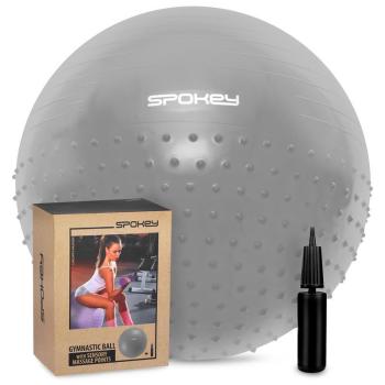 SPOKEY-HALF FIT Gymball 2 in 1 masage, 65 cm + pump Szürke kép