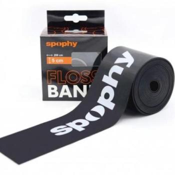 Spophy Flossband Black, flossband fekete, 5 cm x 2 m kép