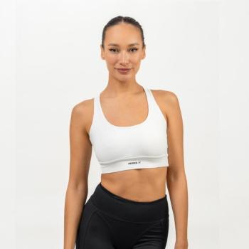 Sport Bra Racer Back White - NEBBIA kép