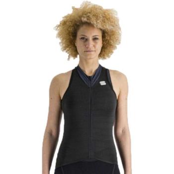 Sportful KELLY W SLEEVELESS JERSEY Női kerékpáros ujjatlan felső, fekete, méret kép