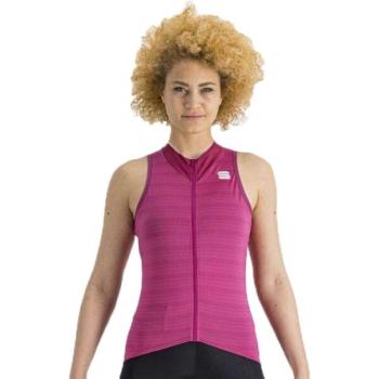 Sportful KELLY W SLEEVELESS JERSEY Női kerékpáros ujjatlan felső, lila, méret kép