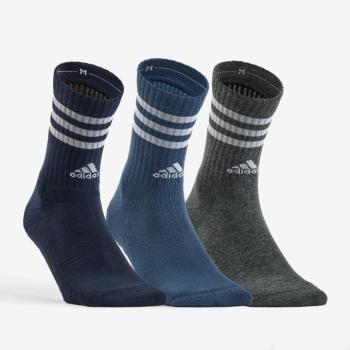 Sportzokni, hosszú szárú, 3 pár - Adidas kép