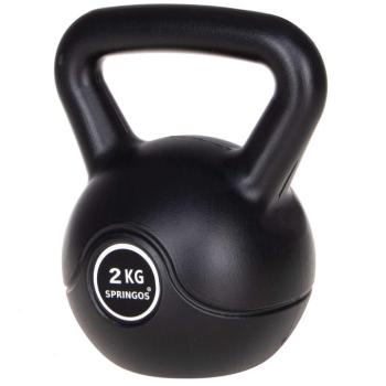 Springos Sprinngos Kettlebell 2 kg - fekete kép