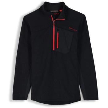 Spyder BANDIT HALF ZIP MENS Férfi pulóver, fekete, méret kép