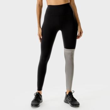 SQUATWOLF Women‘s leggings LAB360º Colour Block Black Titanium kép