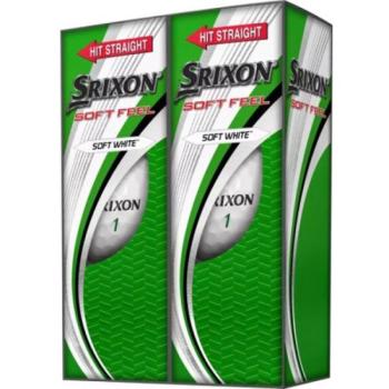 SRIXON SOFT FEEL 6 pcs Golflabda, fehér, méret kép