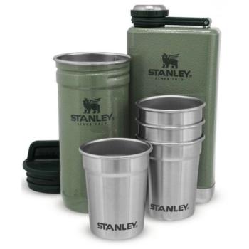 STANLEY ADVENTURE SERIES 250ml Laposüveg + feles poharak, zöld, méret kép