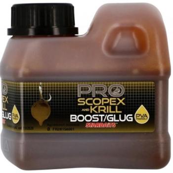 Starbaits Dip Pro Scopex & Krill Boost/Glug 500ml kép