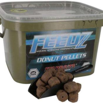 Starbaits feedz donuts (pellet lyukkal) 25mm 4,5kg etető pellet kép