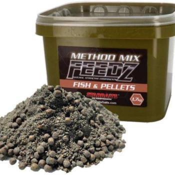 Starbaits feedz method mix fish -and- pellets (hal)1,7kg etetőanyag kép