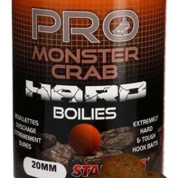 Starbaits pro monster crab hard boilies 20mm 200g horog bojli kép