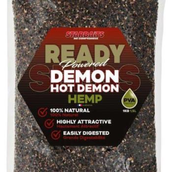 Starbaits ready seeds hot demon hemp 1kg kender kép