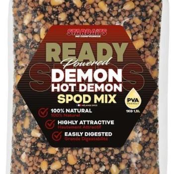 Starbaits Ready Seeds Hot Demon Spod Mix 1 kg kép