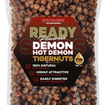 Starbaits ready seeds hot demon tigernuts 1kg tigrismogyoró kép