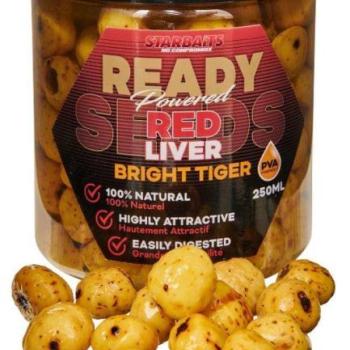 Starbaits ready seeds red liver 250ml tigrismogyoró kép