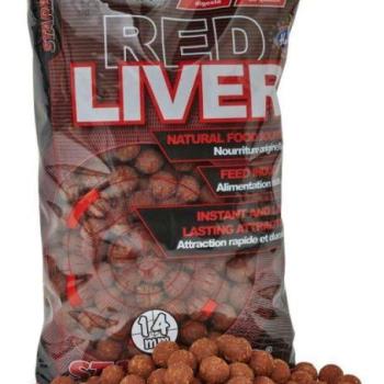 Starbaits red liver 1kg 14mm etető bojli kép