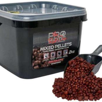 Starbaits red one pellet mix 2kg, etető pellet kép